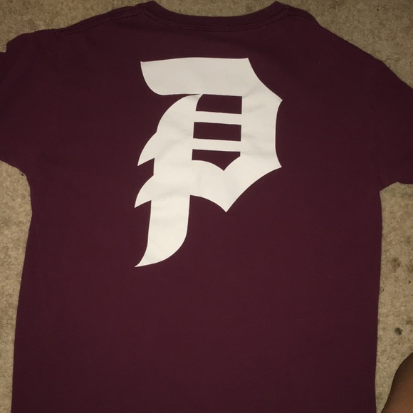 Primitive Burgundy Tee - Picture 3 of 5